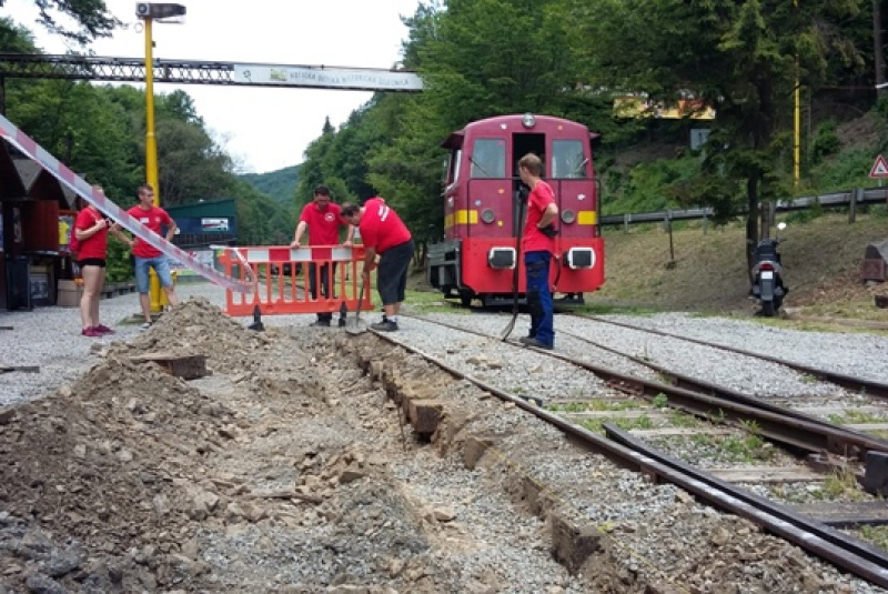  Výstavba nového nástupišťa