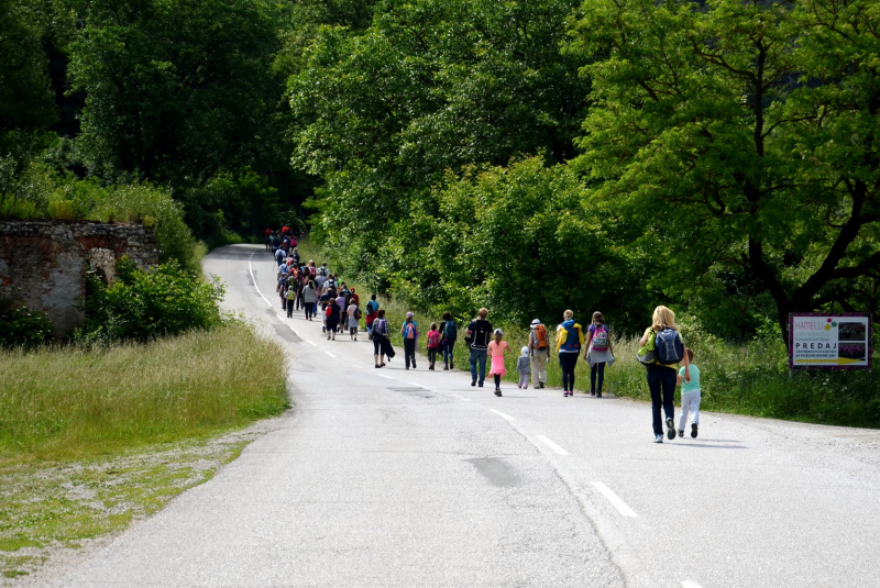  Vlakom za UNESCOM - Gombasecká jaskyňa 10.6.2017