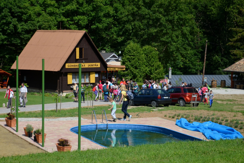  Vlakom za UNESCOM - Gombasecká jaskyňa 10.6.2017
