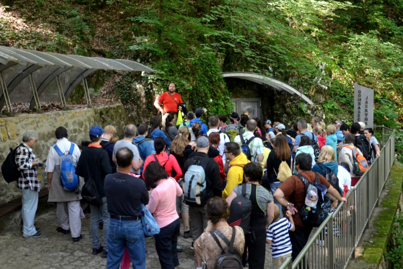 Vlakom za UNESCOM - Gombasecká jaskyňa 10.6.2017