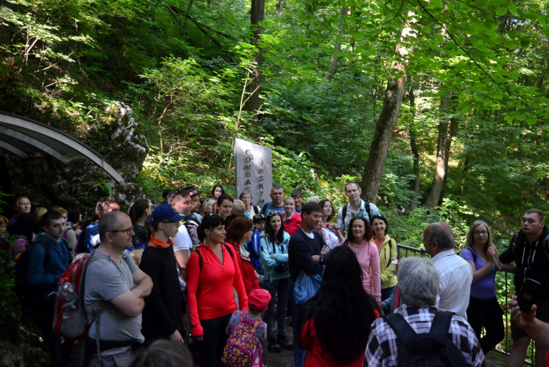  Vlakom za UNESCOM - Gombasecká jaskyňa 10.6.2017