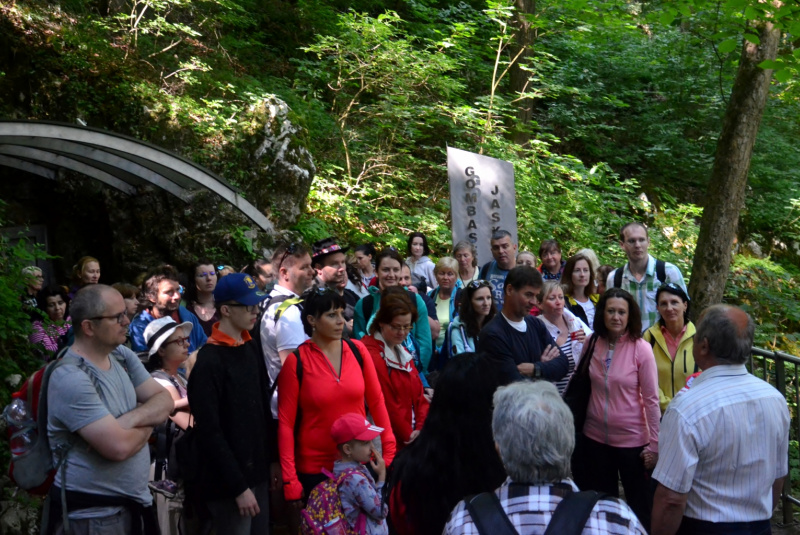  Vlakom za UNESCOM - Gombasecká jaskyňa 10.6.2017