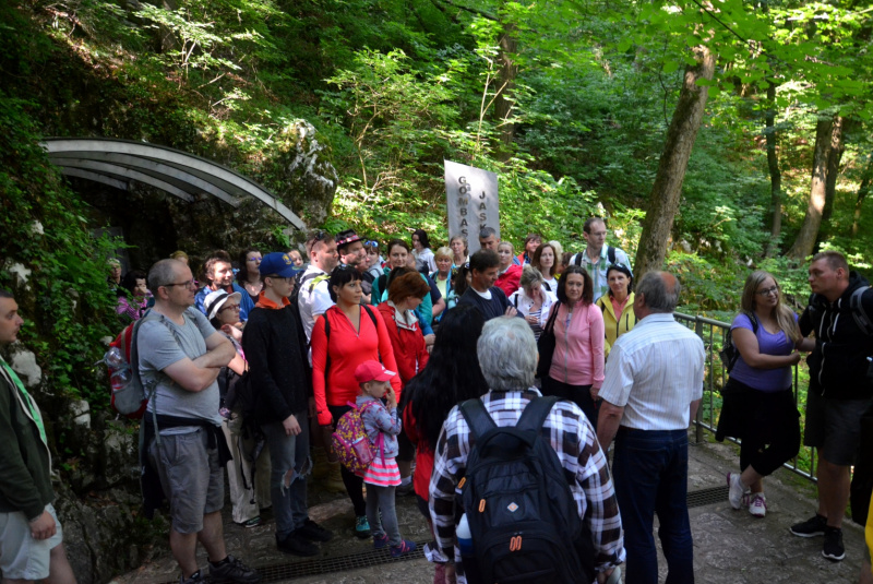 Vlakom za UNESCOM - Gombasecká jaskyňa 10.6.2017