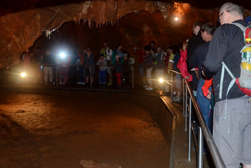  Vlakom za UNESCOM - Gombasecká jaskyňa 10.6.2017