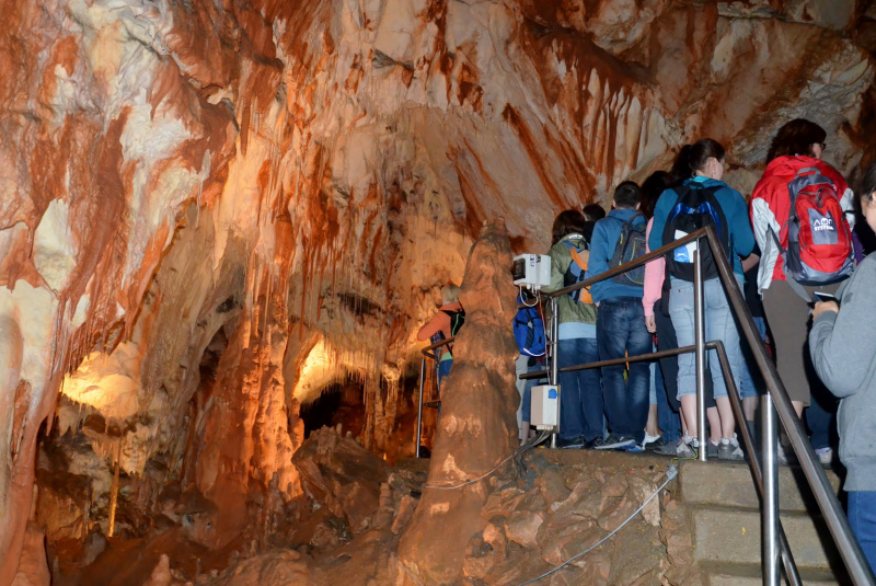  Vlakom za UNESCOM - Gombasecká jaskyňa 10.6.2017