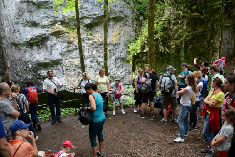  Vlakom za UNESCOM - Gombasecká jaskyňa 10.6.2017