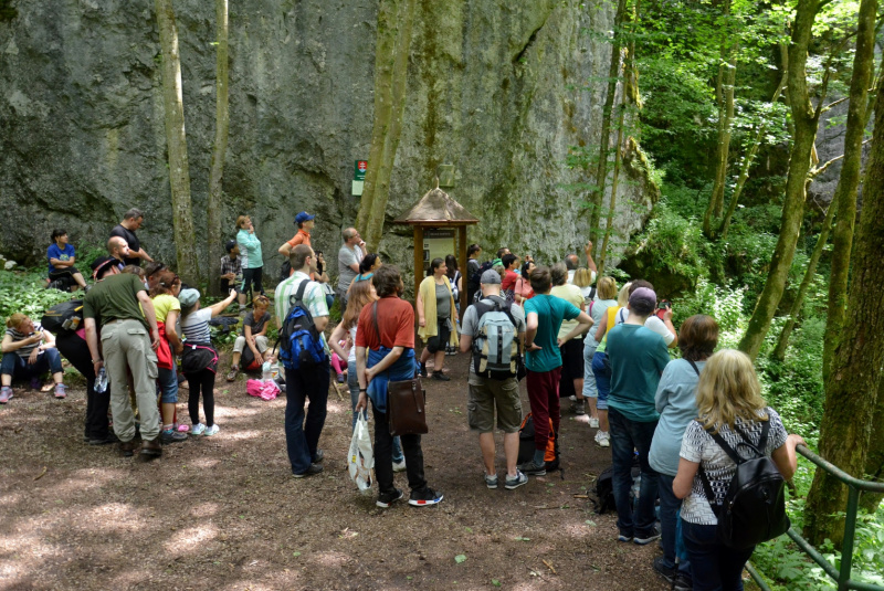  Vlakom za UNESCOM - Gombasecká jaskyňa 10.6.2017