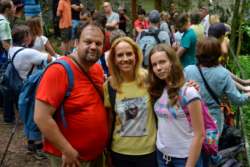  Vlakom za UNESCOM - Gombasecká jaskyňa 10.6.2017