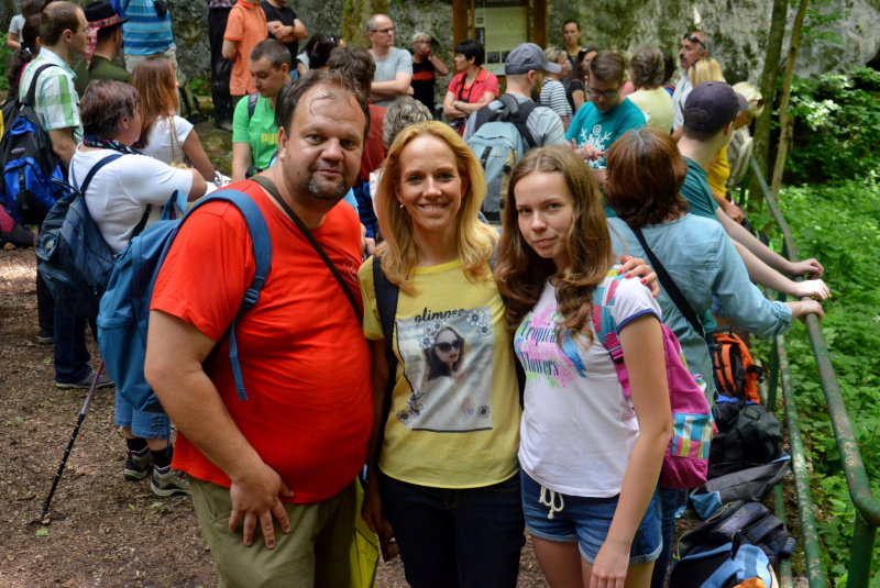  Vlakom za UNESCOM - Gombasecká jaskyňa 10.6.2017