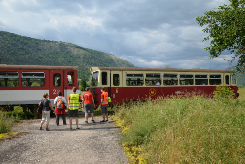  Vlakom za UNESCOM - Gombasecká jaskyňa 10.6.2017