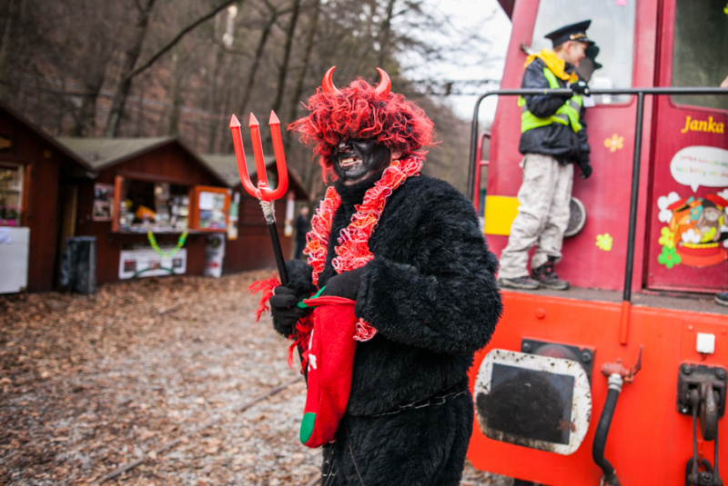  Mikuláš na detskej železnici 3.12.2016