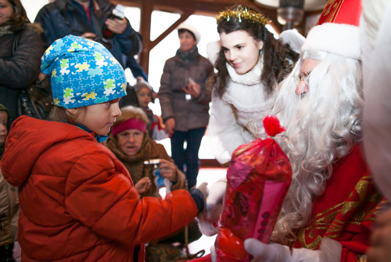  Mikuláš na detskej železnici 3.12.2016
