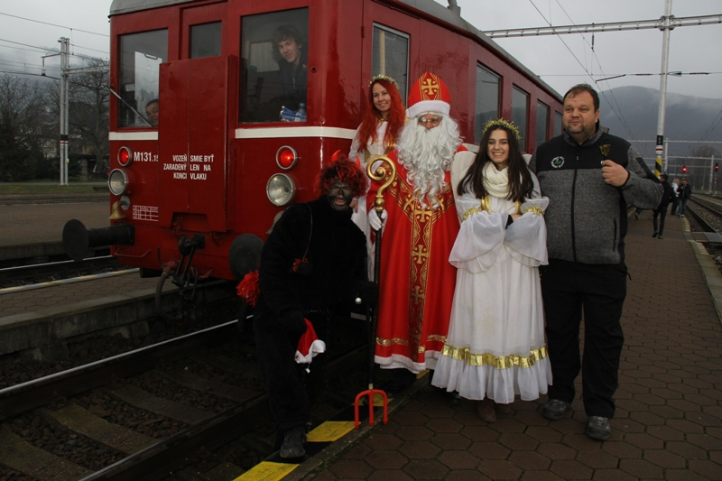 Mikulášsky expres na veľkej trati Košice - Prešov