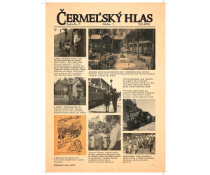 Čermeľský hlas 1/2018