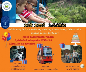 DEŇ DETÍ NA DETSKEJ ŽELEZNICI