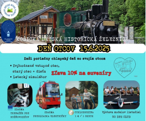 DEŇ OTCOV NA DETSKEJ ŽELEZNICI