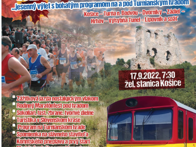 HRAVÝ MARATÓNSKY VLAK POD TURNIANSKY HRAD