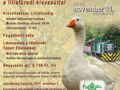 Husací vláčik v Lillafuredi, Miskolc