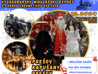 II. Východniarsky Mikulášsky Expres v smere Prešov-Kapušany pri Prešove-Prešov