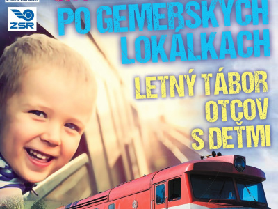 Jazda otcov s deťmi po gemerských lokálkach