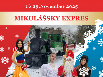 Mikulášsky Expres na Detskej železnici