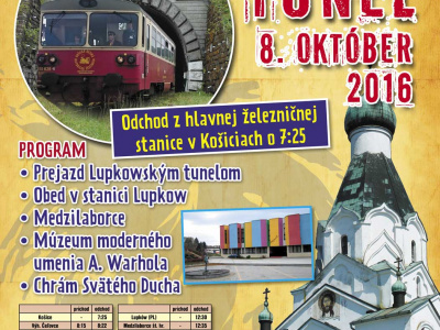 Nostalgická jazda Lupkowským tunelom