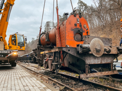 Oprava Katky vyvrcholí lakovaním v DPMK