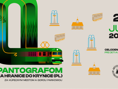 Pantografom za hranice do Krynice 20.6.