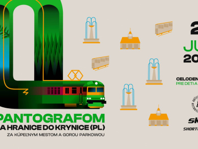 Pantografom za hranice do Krynice 20.6.