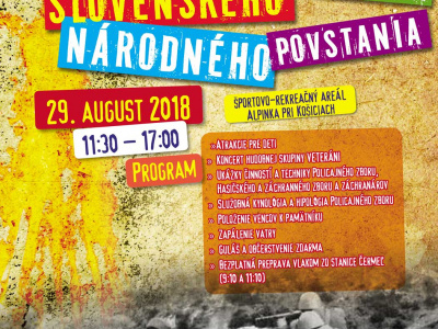 Pozývame na 74. oslavy výročia SNP