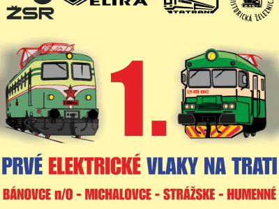 PRVÉ ELEKTRICKÉ VLAKY DO HUMENNÉHO