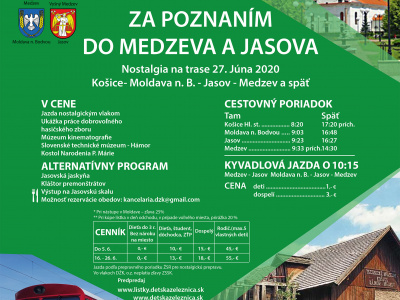 Rudohorský expres do Medzeva a Jasova