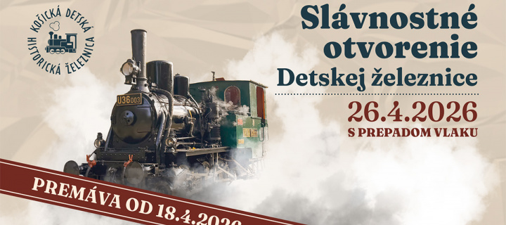 Slávnostné otvorenie Detskej železnice 26.4.