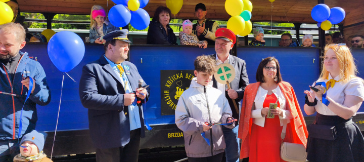 Slávnostné otvorenie Detskej železnice