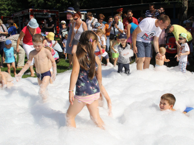 Stanicu pokryje pena