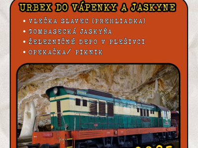 URBEX do vápenky a výlet do Gombaseckej jaskyne