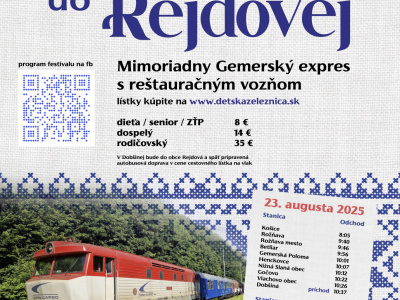 VLAKOM NA FESTIVAL DO REJDOVEJ