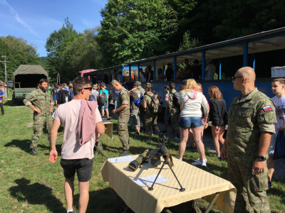 Vojaci na Detskej železnici