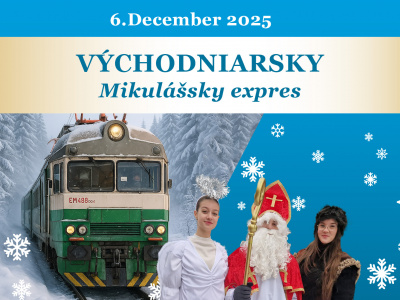 Východniarsky Mikulášsky Expres Košice - Prešov - Lipany