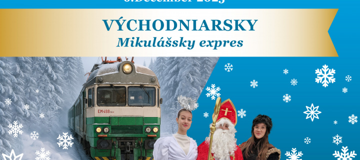 Východniarsky Mikulášsky Expres Košice - Prešov - Lipany