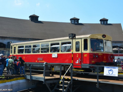Vypravenie mimoriadneho historického vlaku na rušňoparádu 2016