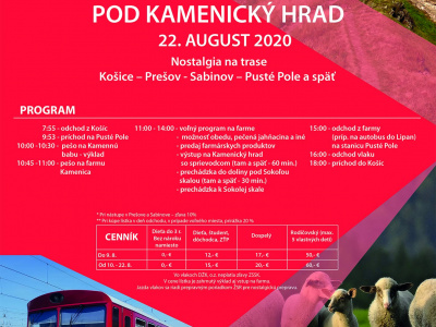Za letnou bryndzou pod Kamenický hrad