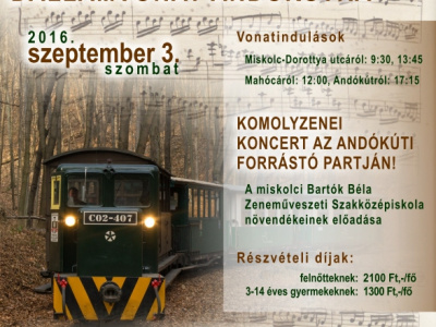 Úzkorozchodka v Miškolci pozýva